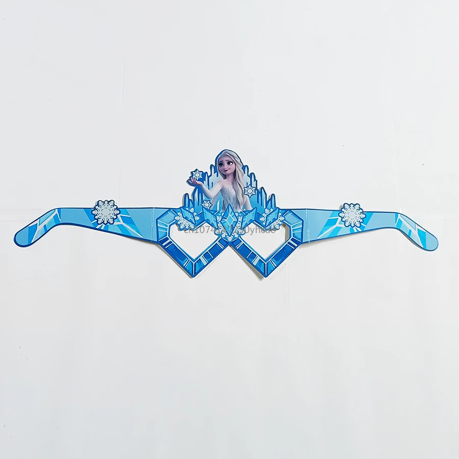 8Pcs/Set Frozen Elsa Anna Halloween Kids Masks Eyewear for Boys Cosplay Mask Christmas Gifts Birthday Party Costume For Kid