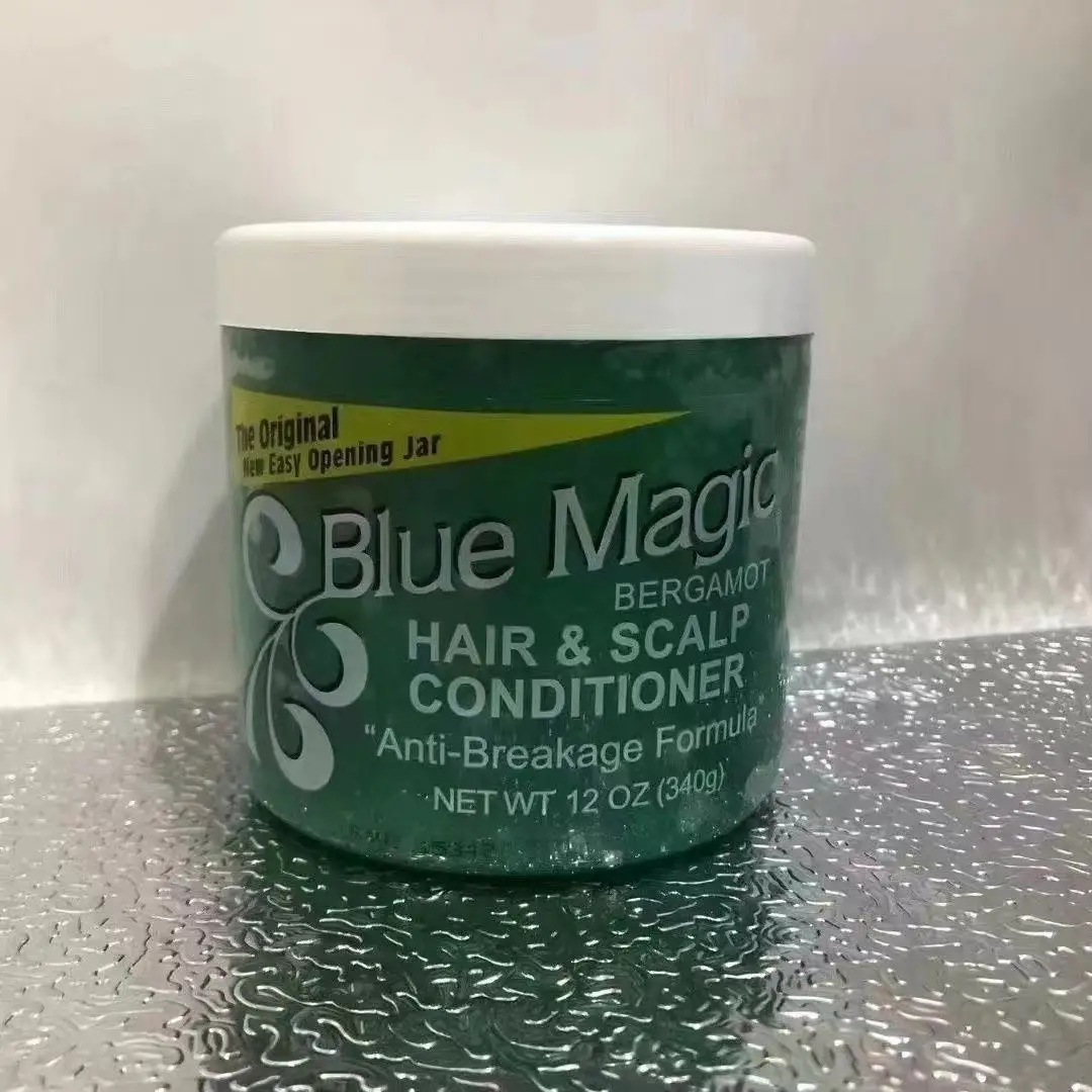 Blue Magic coconut oil hair conditioner Styling Waxes & Cream& Scalp conditioner Styling Cream Hair Styling Putties /340g