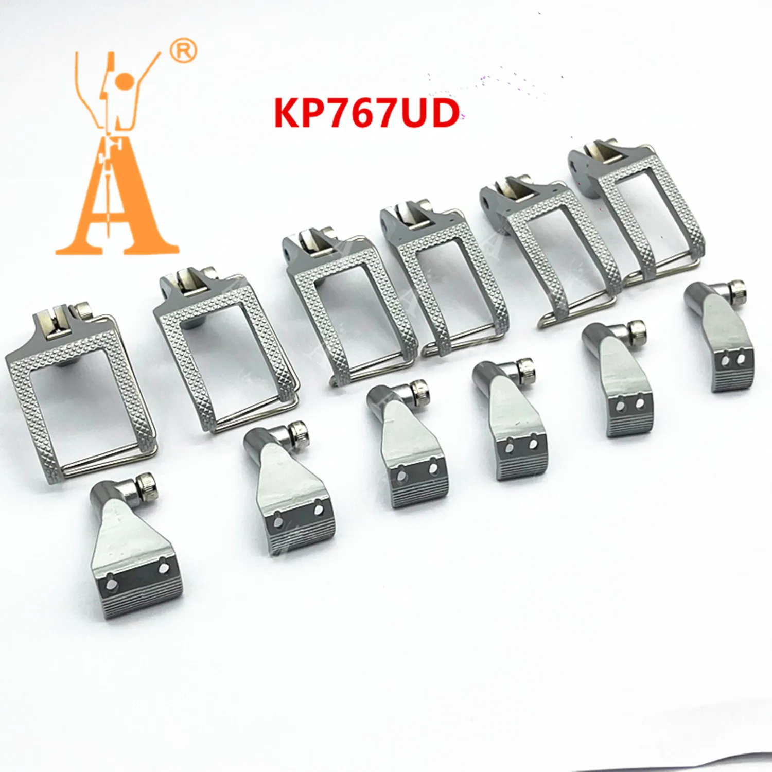

KP767UD Double Needle Presser Feet FOR ADLER 467,767 JUKI LU-2260,LU-2860 Double Needle Sewing Machines