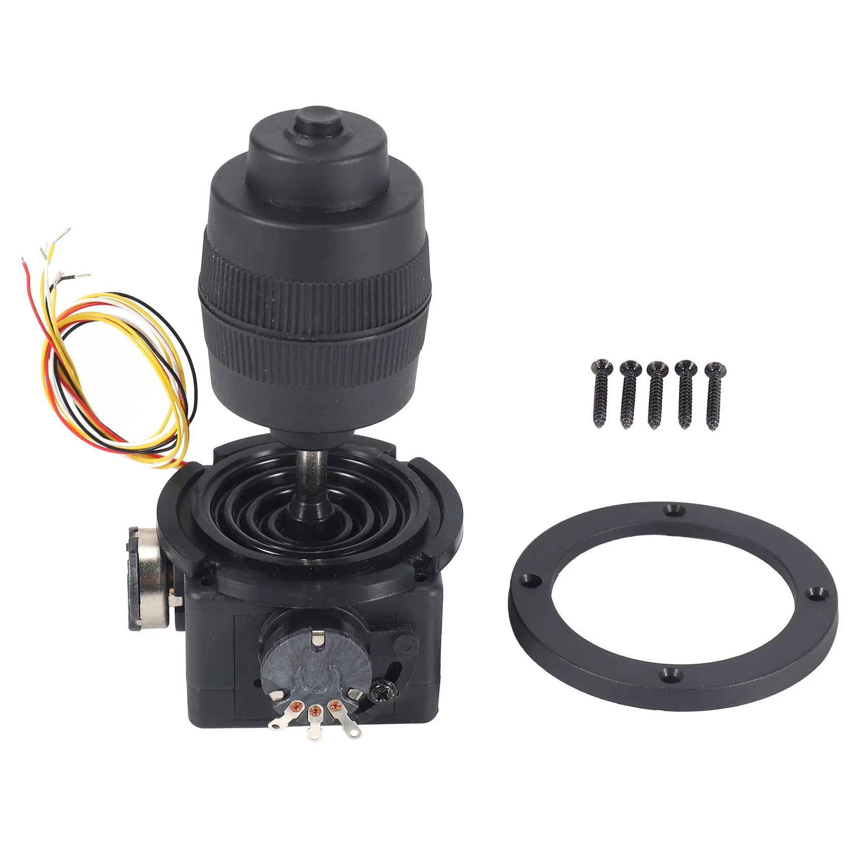 

A04I New 4-Axis Joystick Potentiometer -D400X-R2 5K Ohm 4D with Button Joystick with Track Number 12001297 R2 5K