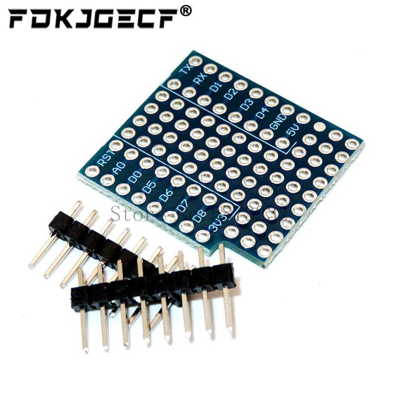 Breadboard Expansion Board Module Double Socket Dual Base Triple Base For Wemos D1 Mini With Pins