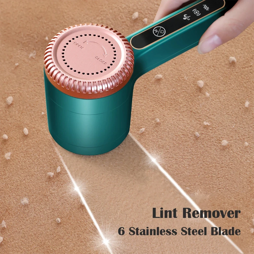 Electric Lint Remover Rechargeable Pellet Fabric Shaver for Clothing Clothes Fluff Remover Portable Hair Balls Fuzz Removers