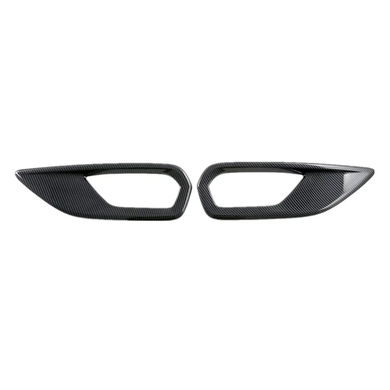 

Rear Tail Fog Light Lamp Cover Trim For Isuzu MU-X Mux 2022 2023 Exterior Accessories Carbon Fiber