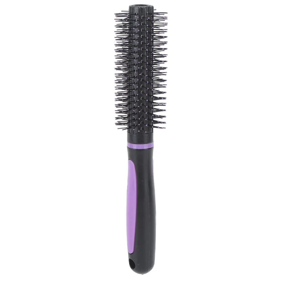 Slip Resistant Round Hair Brush 9 Row Comb Vent Brush Curling Roller Brush Durable Household Styling Hair Brush For Salon Use