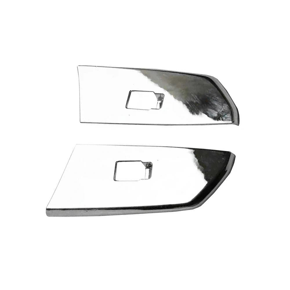 Chrome Interior Rear Door Window Switch Panel Cover Trim for Toyota Tundra Crew Cab 2014-2021