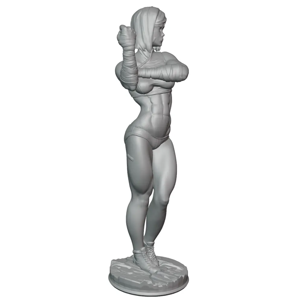 Miniatura de resina 75mm para pintar – Figura coleccionable - imagen 5