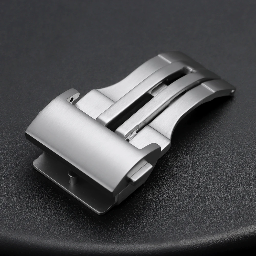 For Hublot Big Bang Classic Fusion Series Watch Double Press Folding Butterfly Buckle 20mm 22mm Stainless Steel Clasp Men Button