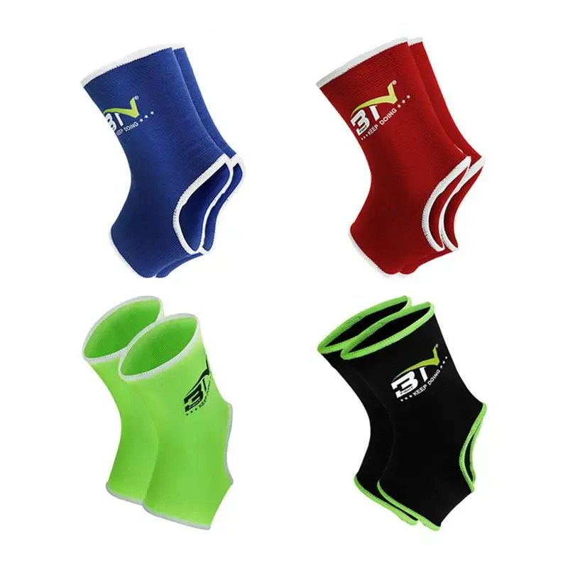 

2Pcs Boxing Ankle Brace Stretch Breathable Ankle Supports Thai Combat Ankle Compression Socks Boxing Training Socks