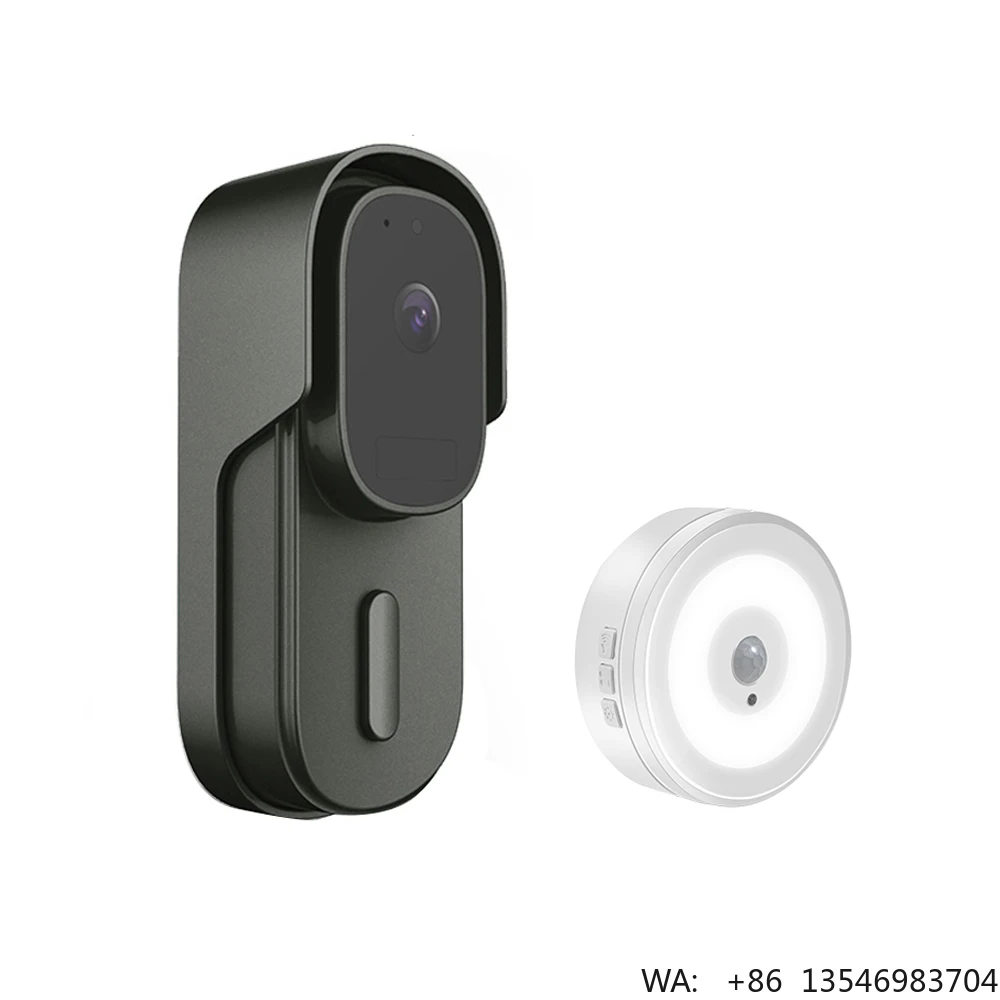 

SIXWGH Tuya IP65 Waterproof Smart Home Doorbell Camera WiFi Security Monitoring Outdoor Door Bell with Battery Power Source