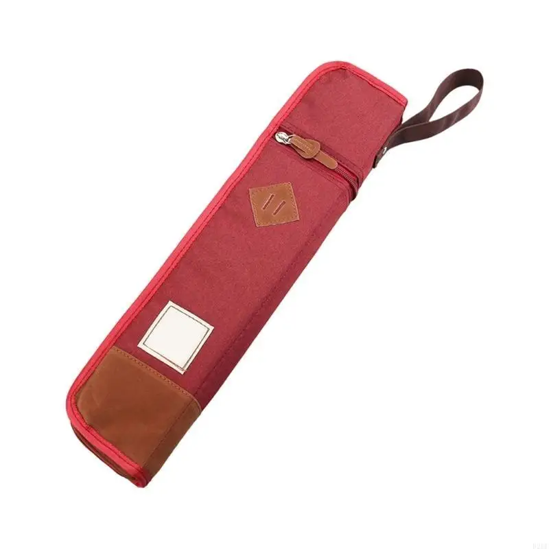  Practical Drumsticks Bag Nonslip Drumsticks Case Musician Drumsticks Pouches for Enhancing Grip and Control During Play