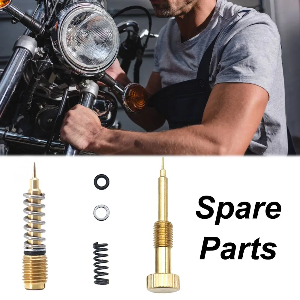 Replacement Air Fuel Mixture Screw Kit Accessories Modification Motorcycle Carburetor for Harley/CV40/Keihin/CVK34 36 40
