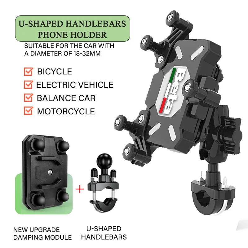 For Beta Evo 250 Beta Racing Junior Senior RR Enduro 2024 2025 LOGO Mobile Phone Holder GPS Stand Bracket Motorcycle Accessories