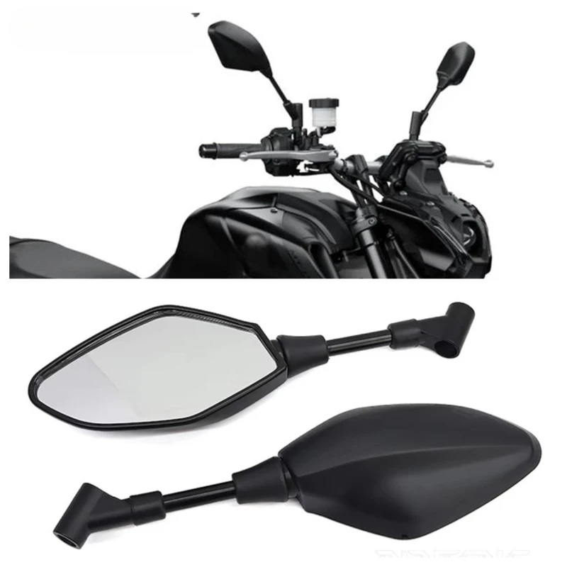 E13 Certification For YAMAHA XJR 1300 XJR1200 XJ6 FZ1N FZ6N FZ6S FZ8 FZ07 FZ09 FZ10 Motorcycle Accessories Side Rearview Mirrors