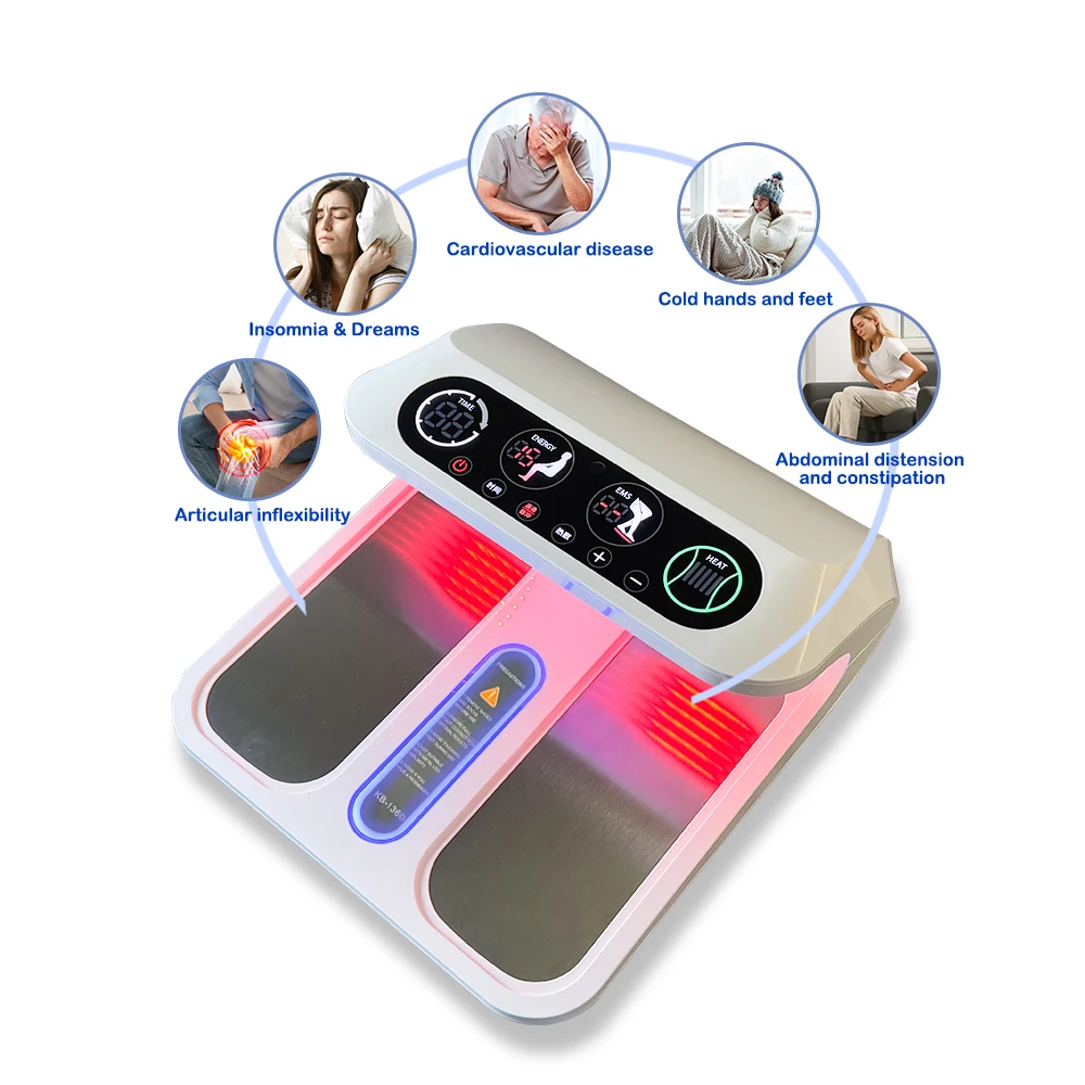 Terahertz Therapy Device, Magnetic Thermal Foot Massager, Pemf Health Care, Pain Relief, 90Hz Frequency, Tera P90 Plus