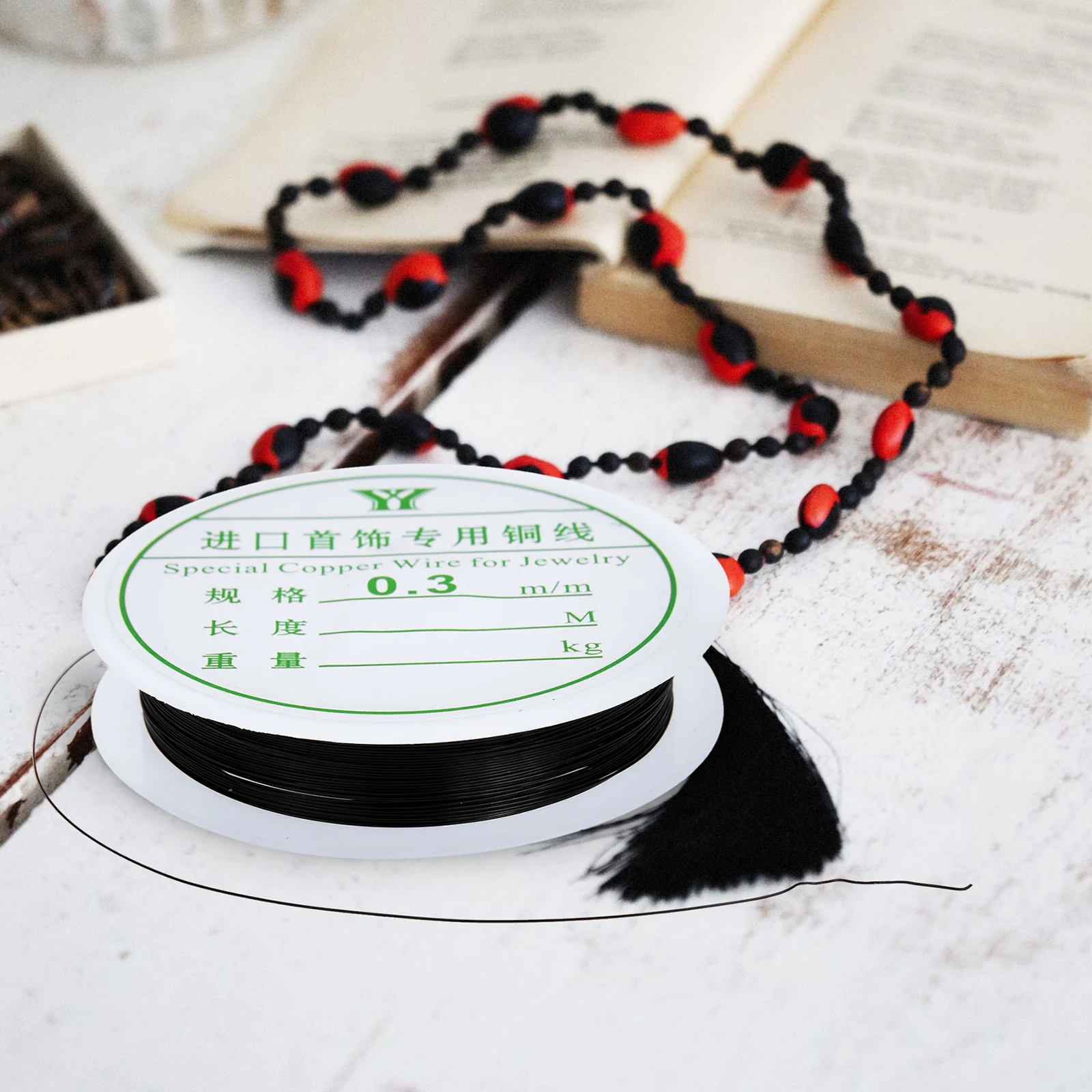 

10 Color Beading Wire 0.3mm 15m DIY Jewelry Making Crafts Bracelet String H made Jewelry Beading String Accessories