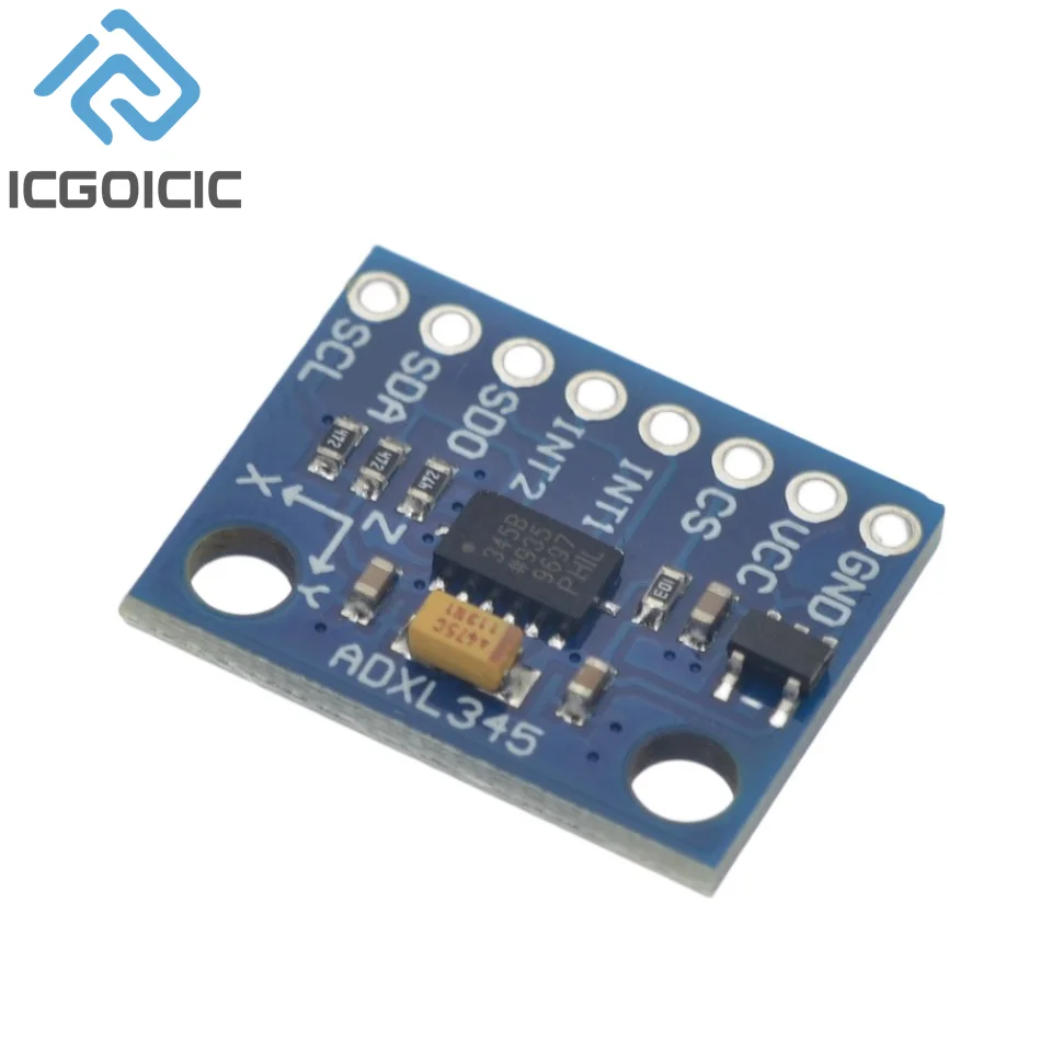 GY-291 ADXL345 3-Axis Digital Gravity Sensor Acceleration Module IIC/SPI Transmission Module Tilt Sensor For Arduino