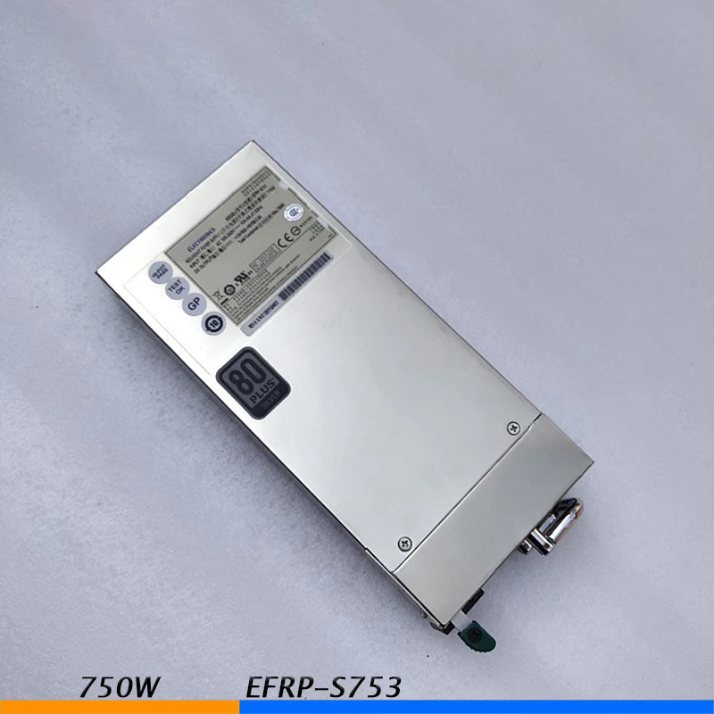 Original EFRP-S753 750W Server Power Supply Redundant Hot-swap