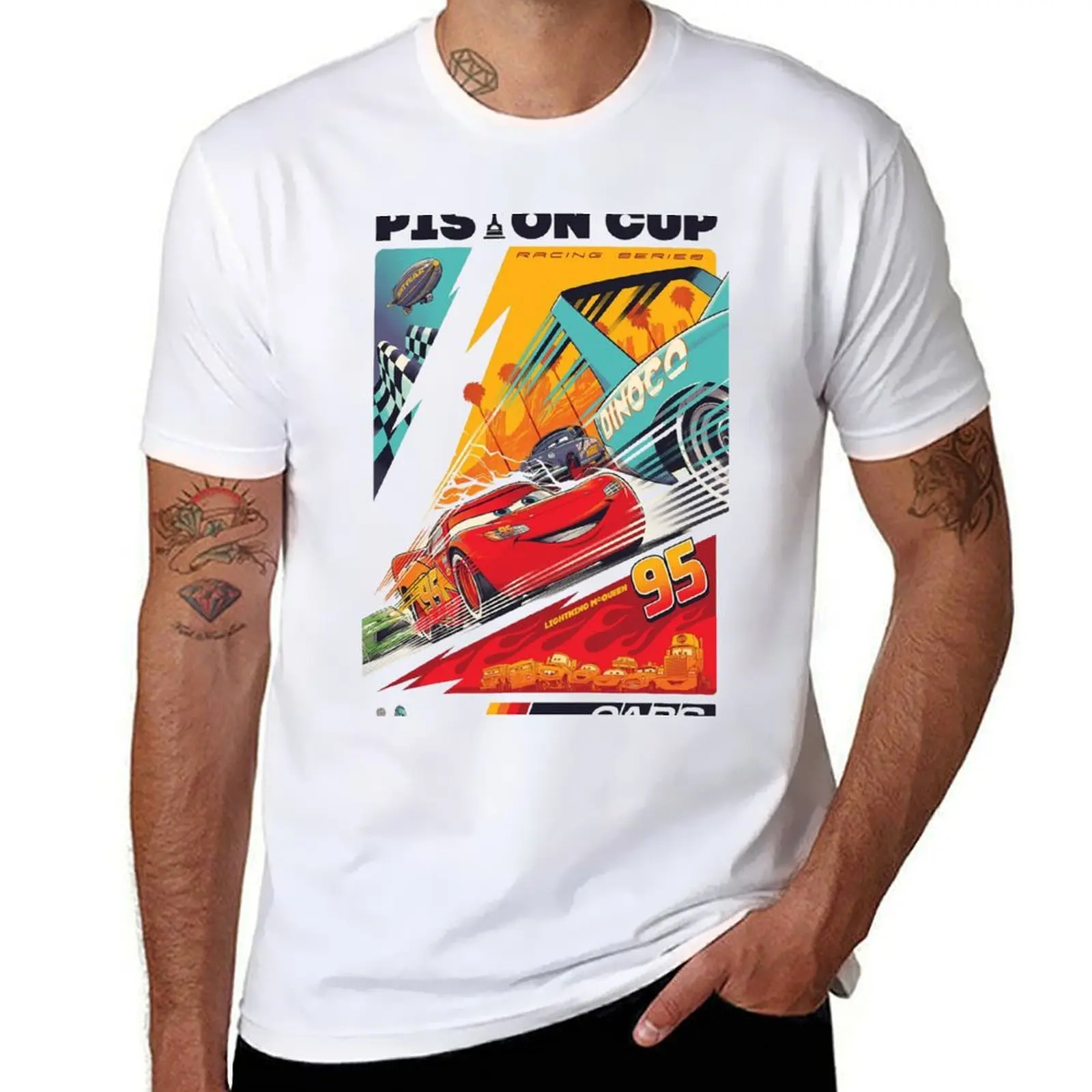 cars piston cup T-Shirt clothes anime funny meme t-shirts mens graphic t-shirts anime