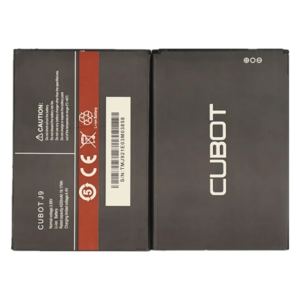 Batería original de 4200mAh para Cubot J9 P40 P50, batería de teléfono móvil de alta calidad, repuesto, en stock 2