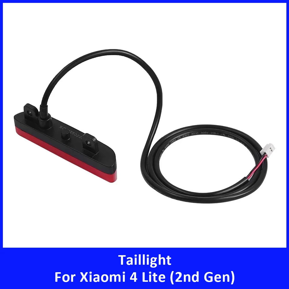 

Kickscooter Taillight for Xiaomi 4 Lite 2nd Gen Electric Scooter Accessories Rear Mudguard Tail Lamp Fender Safety Warning Light