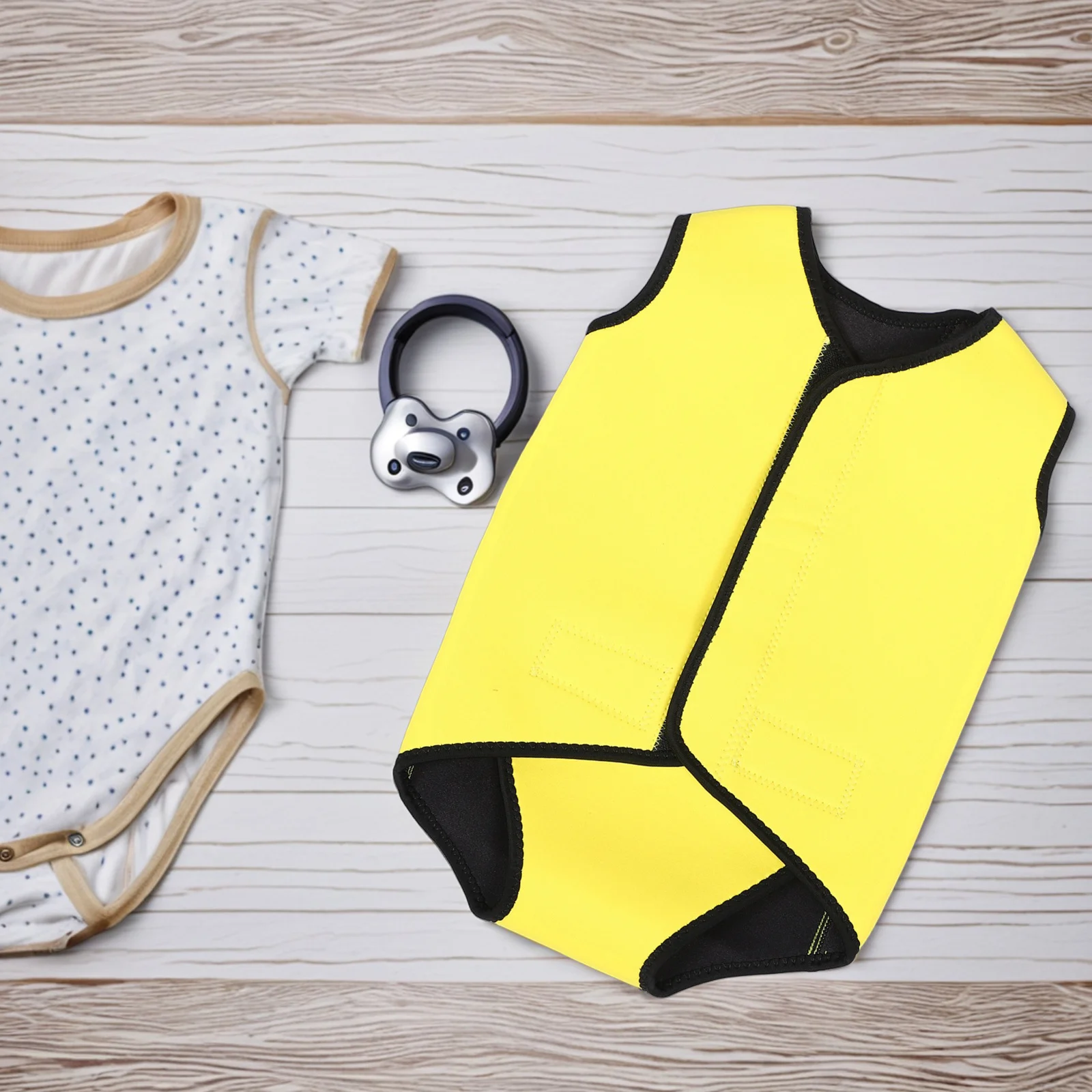 

Toddler Infant Protective Warm One Piece Swimsuit Stretchy Skinfriendly Bathing Suit Swim Vest Boys Girls