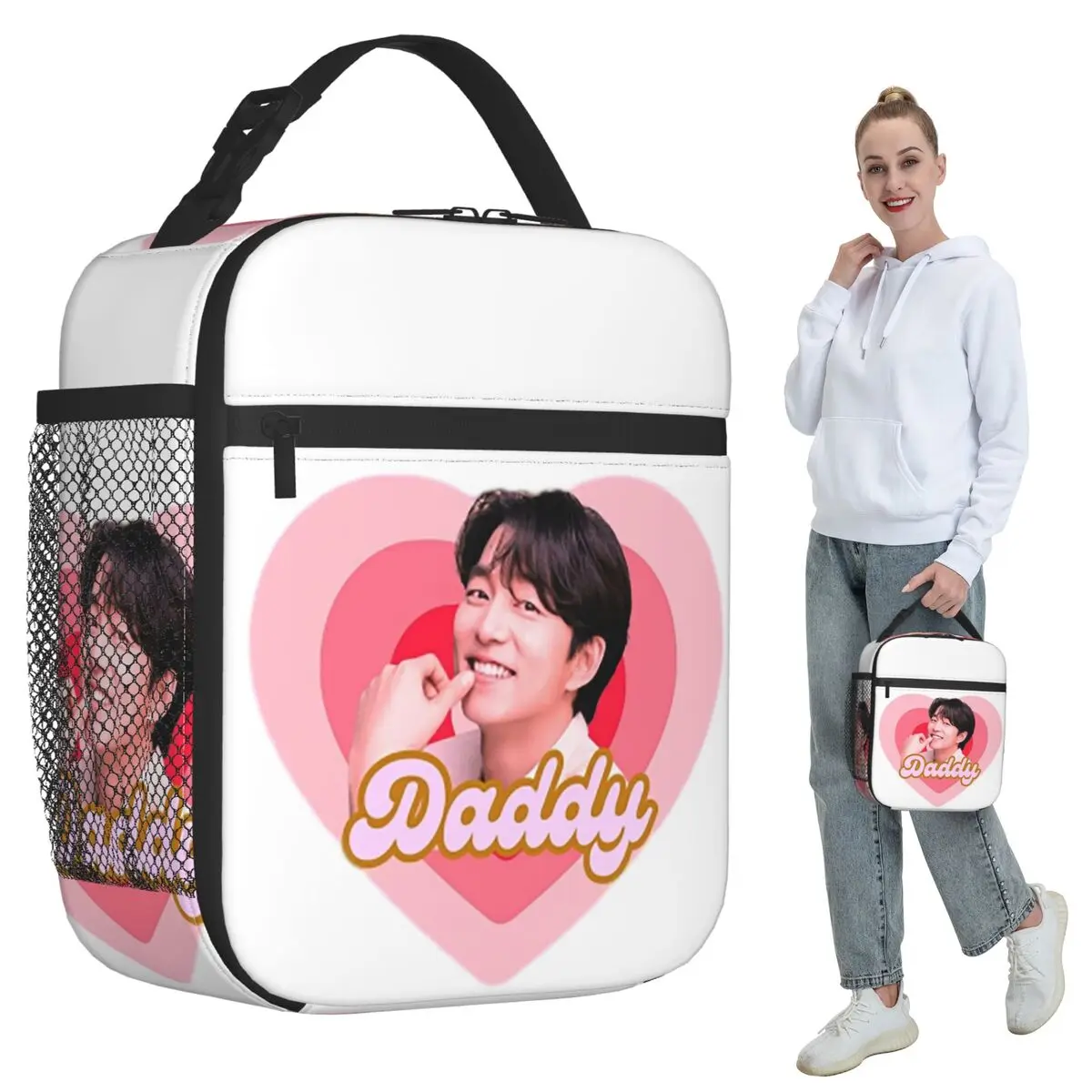 

Термосумка для обедов Gong Yoo для женщин, офисная термосумка-холодильник, портативный контейнер для еды