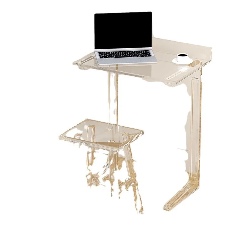 

Acrylic removable transparent desk sofa side table