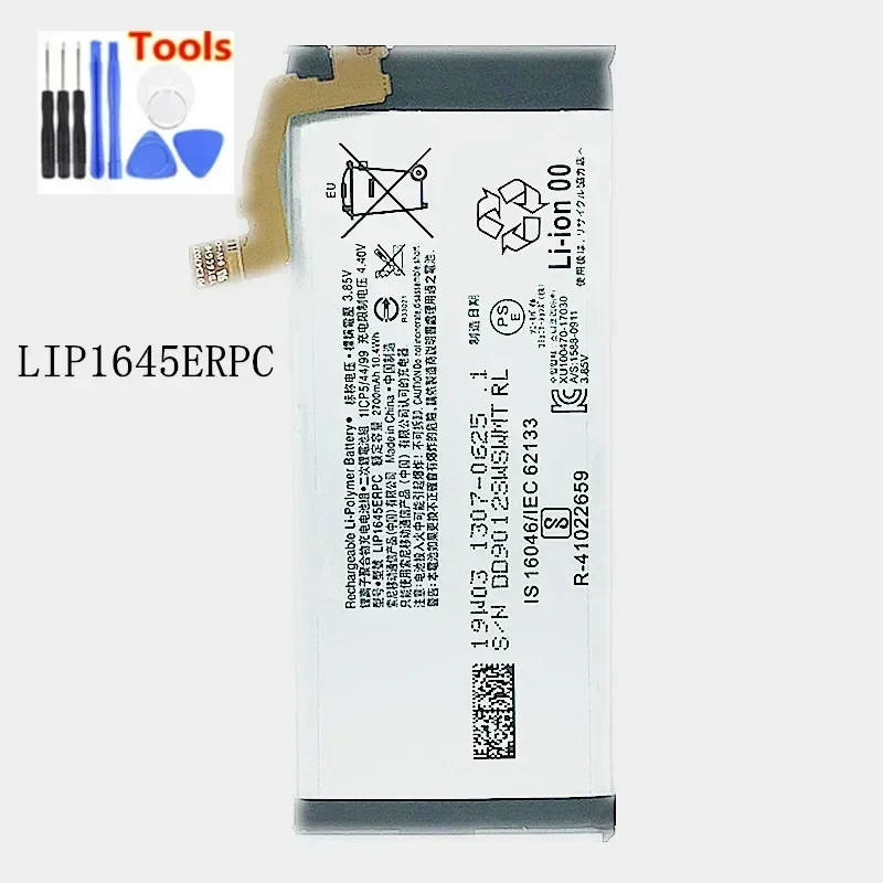 

New 2700mAh LIP1645ERPC Replacement Battery For Sony Sony Xperia XZ1 G8341 G8342 G8343 XZ1 Dual F8342 SO-01K + Free Tools