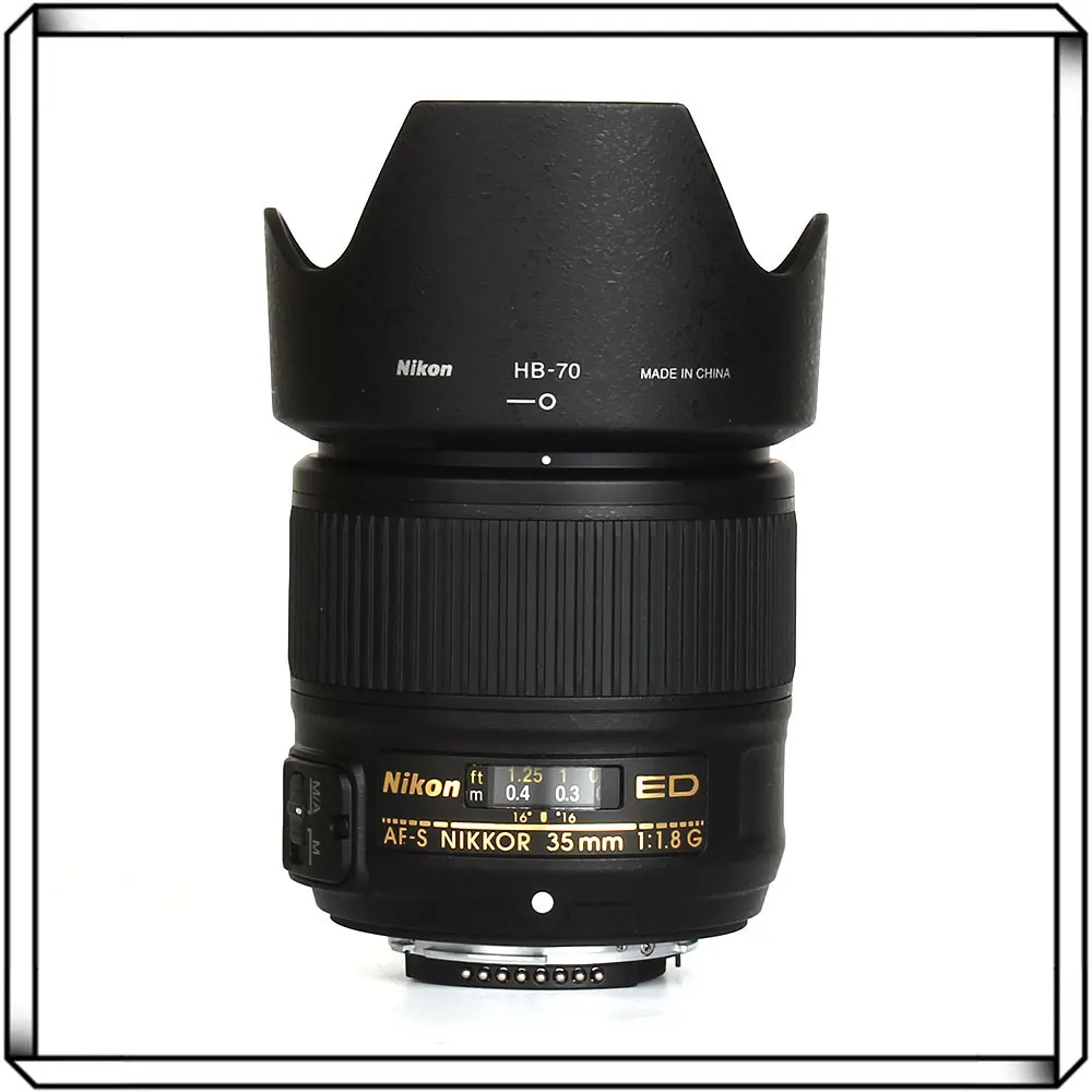 Nikon AF-S NIKKOR 35mm F/1.8 G ED FX Lens