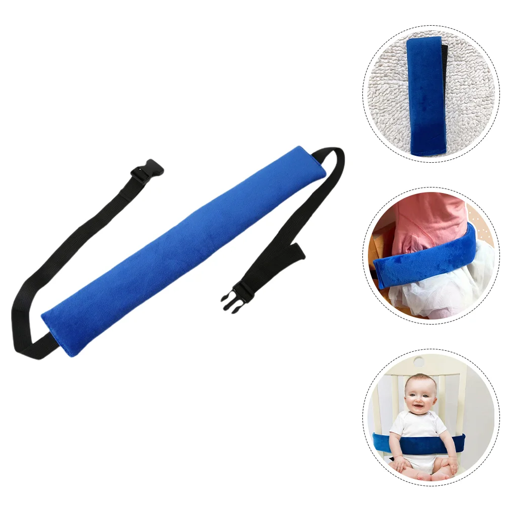 High Baby Seat Infant Chair Strap for Replacement Portable Blue Cloth Toddler Safety Child