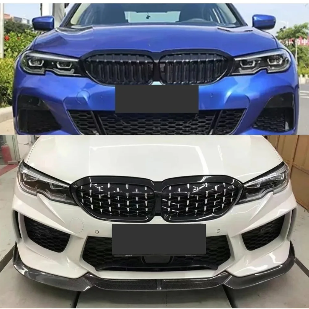 

Передняя решетка, бампер, спортивная решетка для BMW 3 серии G20 G21 2019 2020 2021 2022, аксессуары для тюнинга для 318i 320i 320d 330i 340
