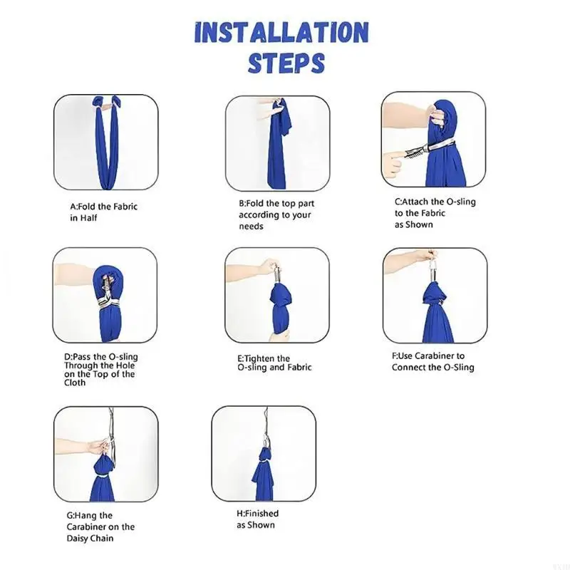 

WXTD Elastic Children's Hammock Indoor Outdoor Swing Kids Teens Sensory Swing Yoga Hammocks Relax Calm Hug-Like