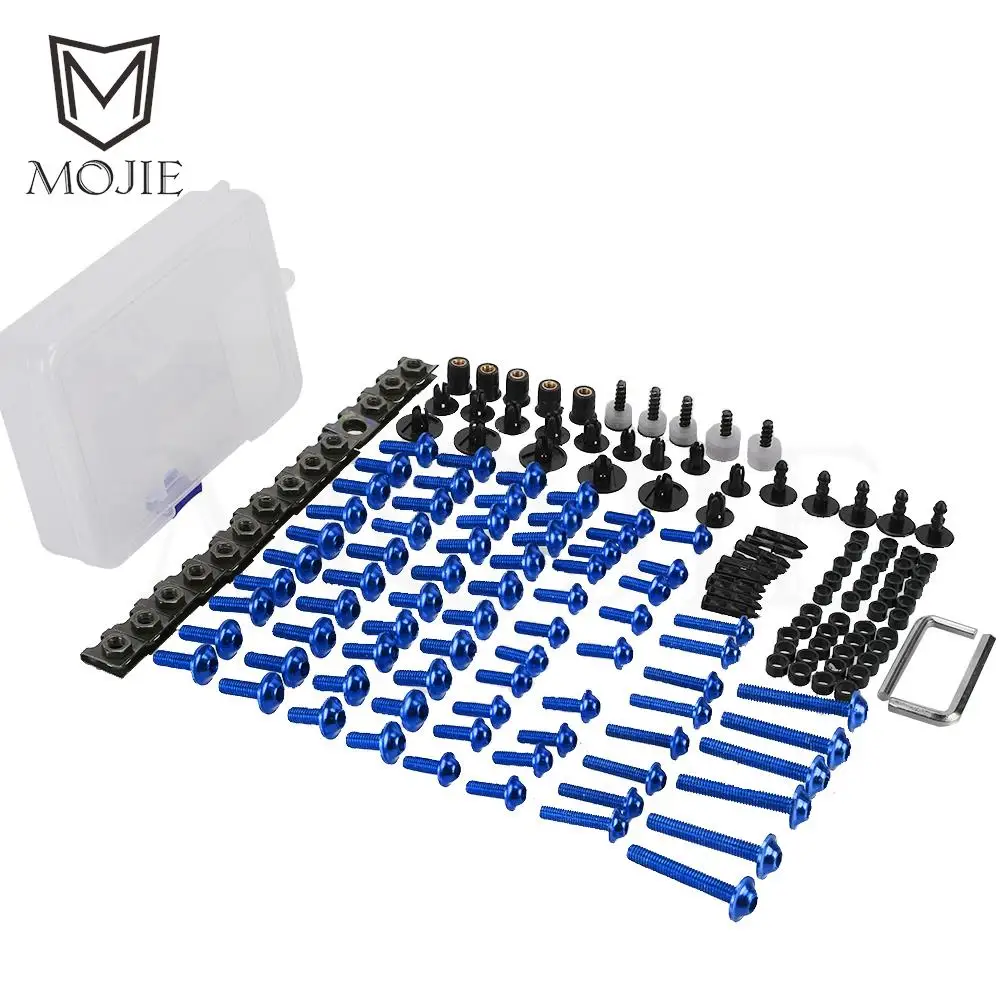 

Motorcycle Fairing Bolt Kit Fastener Clips Screw For SUZUKI GSXR125 GSXR150 GSXR250 GSXR400 GSXR600 GSXR750 GSXR1000 GSXR1300