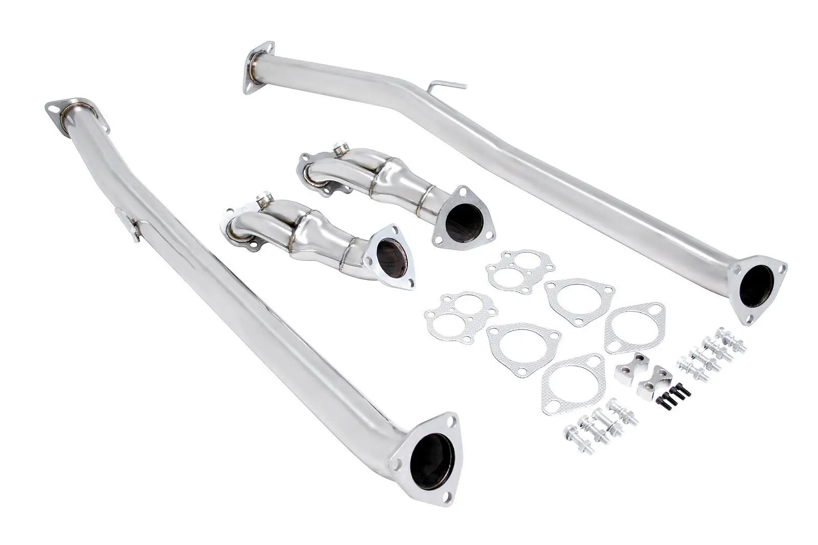 SS Exhaust Downpipe for 90-96 Nissan 300ZX Turbo 3.0L Fairlady Z32 VG30DETT.