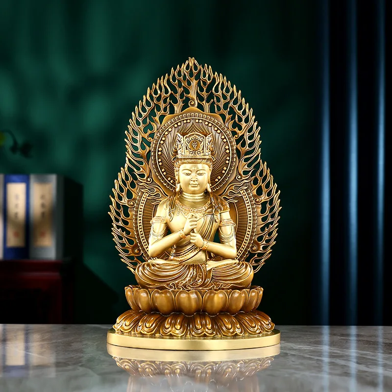 Brass Tathagata Buddha Big Day Tathagata Amitabha Home Decorations