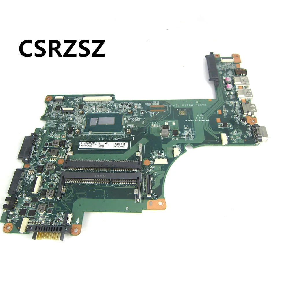 

CSRZSZ DA0BLIMB6F0 For Toshiba satellite L55T L55T-B L55-B Series mainboard i5-4210u cpu 100% Full Tested