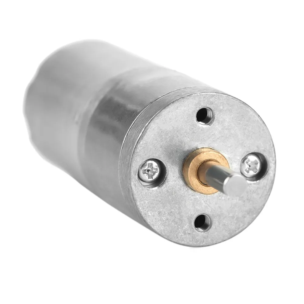 12V DC Metal Gear Motor 10RPM-1000RPM Low Speed Geared Motor 3.5W Centric Output Shaft Micro Speed Reduction Motor