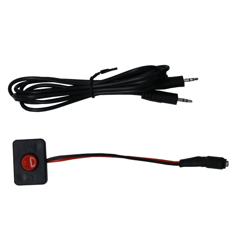for Control Sampling Start-Stop Dual-Wire Jack Button Switch with 1m Extension Wire for Insulation Test Button Switch