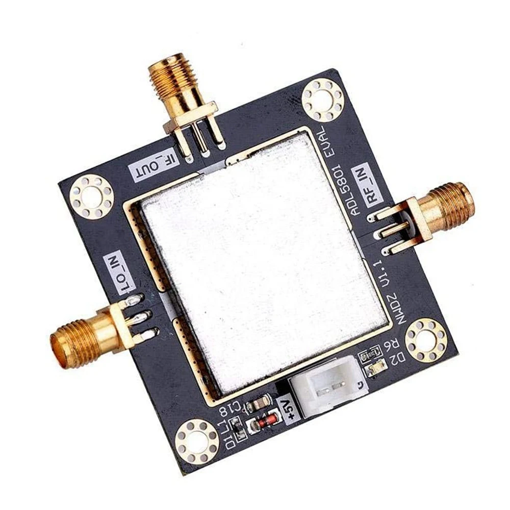 ADL5801 Double Balance Up Down Mixer Balun Module Coil Coupling Input Frequency 10-6000Mhz (Input Balun Coupling)