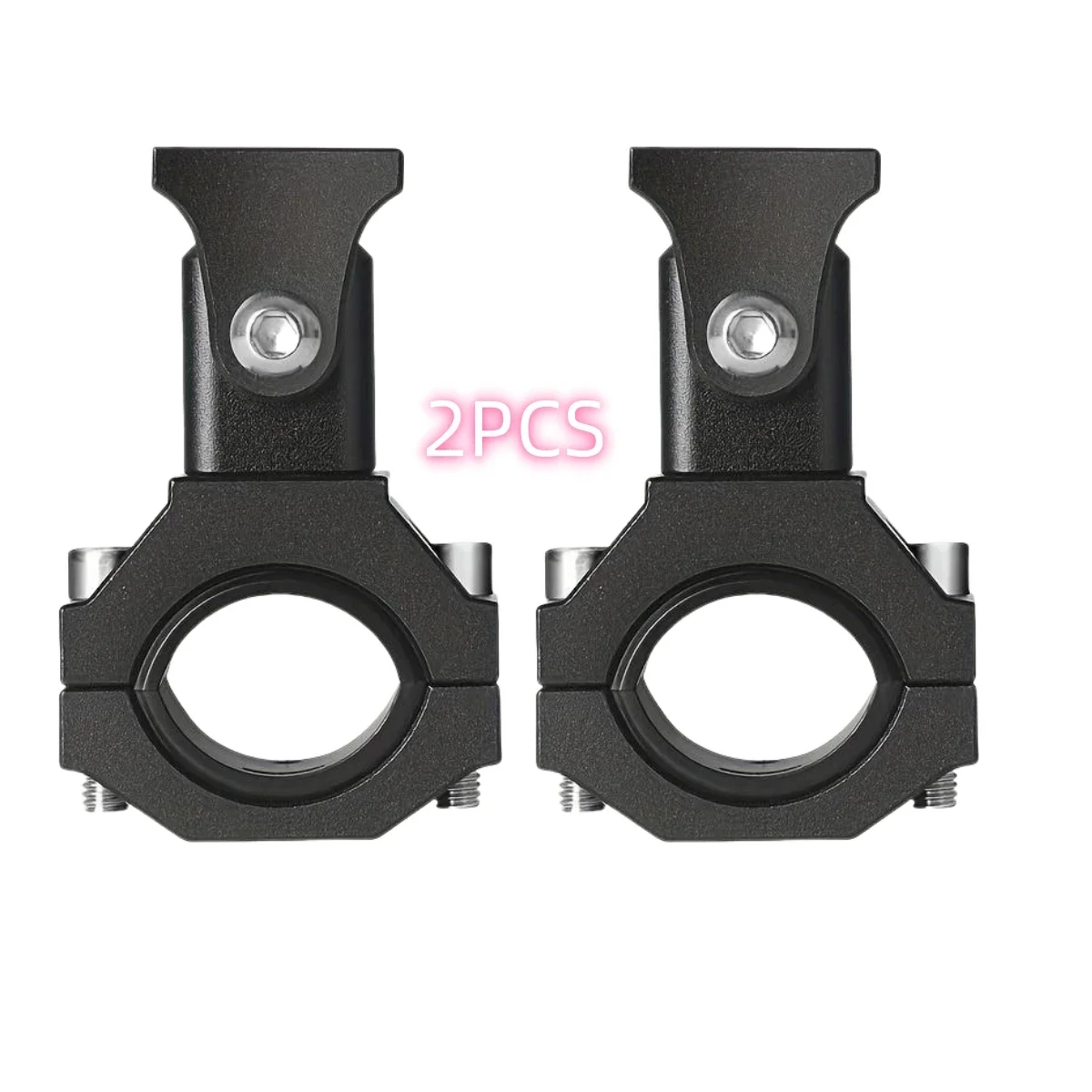 JOYINLED Universal Aluminum Adjustable Motorcycle Spotlight Extension Bracket Durable Rust-Resistant Versatile Mounting Solution
