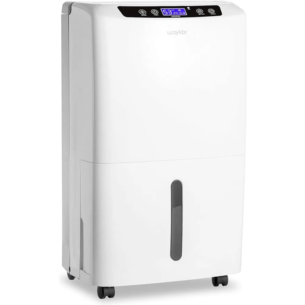 

2000 Sq. Ft Dehumidifier for Home and Basements, with Auto or Manual Drainage, 0.66 Gallon Water Tank Capacity