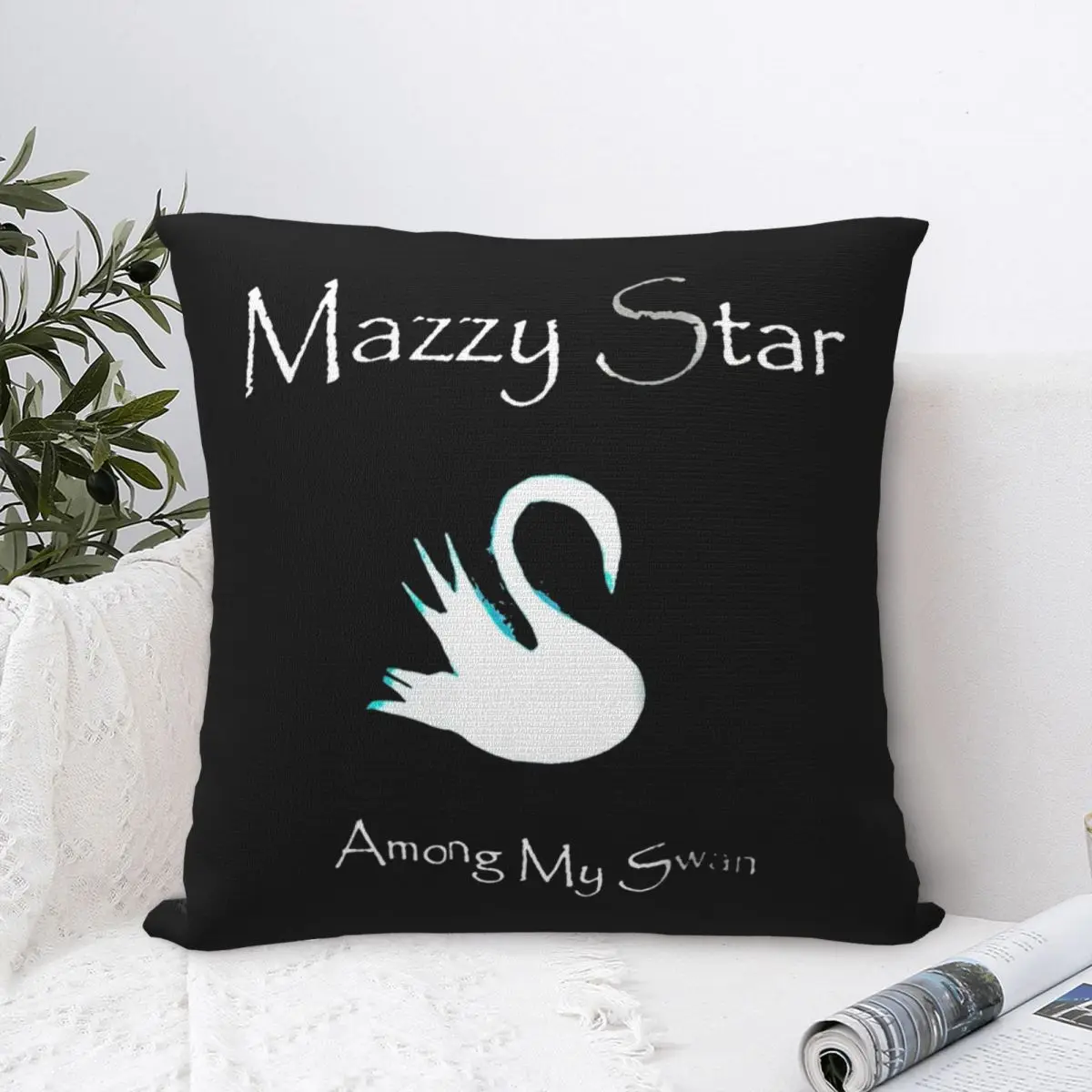 Punk Mazzy Star Square Pillow Cases Rock Cushion Covers Creative Decorative Pillowcase for Sofa 18