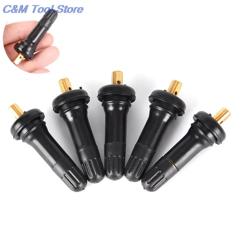 

1Pcs Tire Pressure Monitoring System Anti-explosion Snap In Tire Valve Stems Snap In Tire Valve Stems Sensor Valve Stem