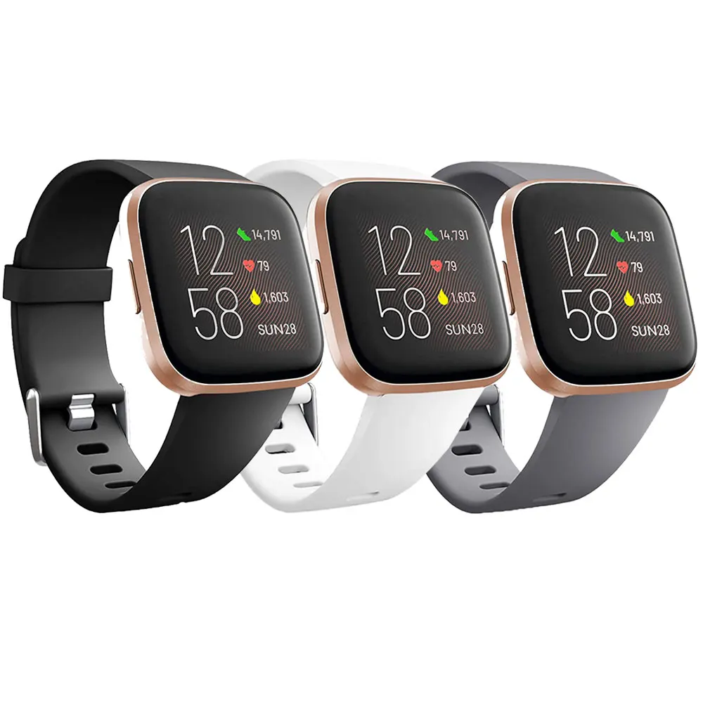 3PCS Weiche Silikon Armband Für Fitbit Versa 2 Band Armband Sport Armband Für Fitbit Versa Lite Armband Für fitbit Versa