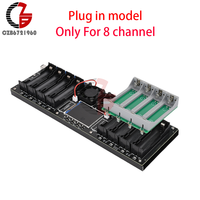 DIY 21700 Battery Tester 4*21700 Power Detector Module for Test 4/8 Channel 18650 Lithium Battery Capacity Internal Resistance