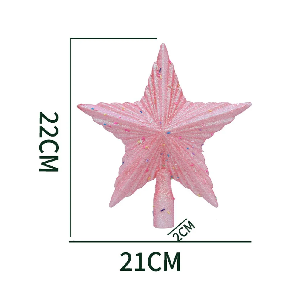 Christmas Tree Crown Featuring For Five Point Star Design For Holiday Tree Decoration And Lightweight Display Options
