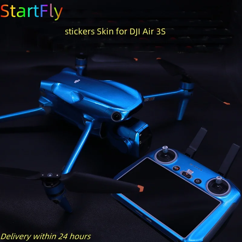 

StartFly Skin Sticker For DJI air 3s SKin DJI Air 3s Camera Decorative Stickers Anti-scratch Camera protective film More Colors