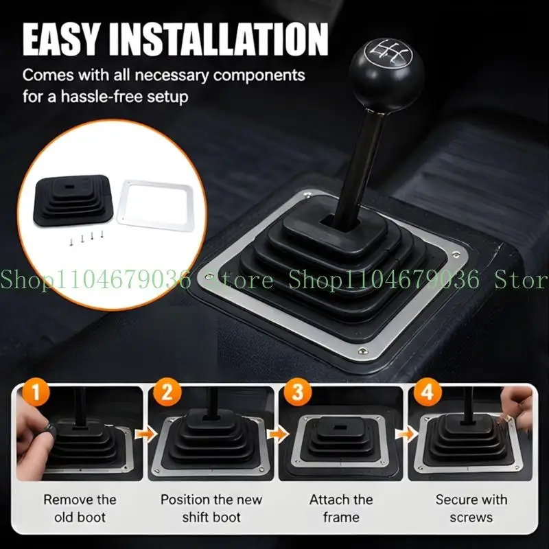652F Correct Size 14cm X 17cm Gear Change Boot furnishes Smooth And Safe Driving