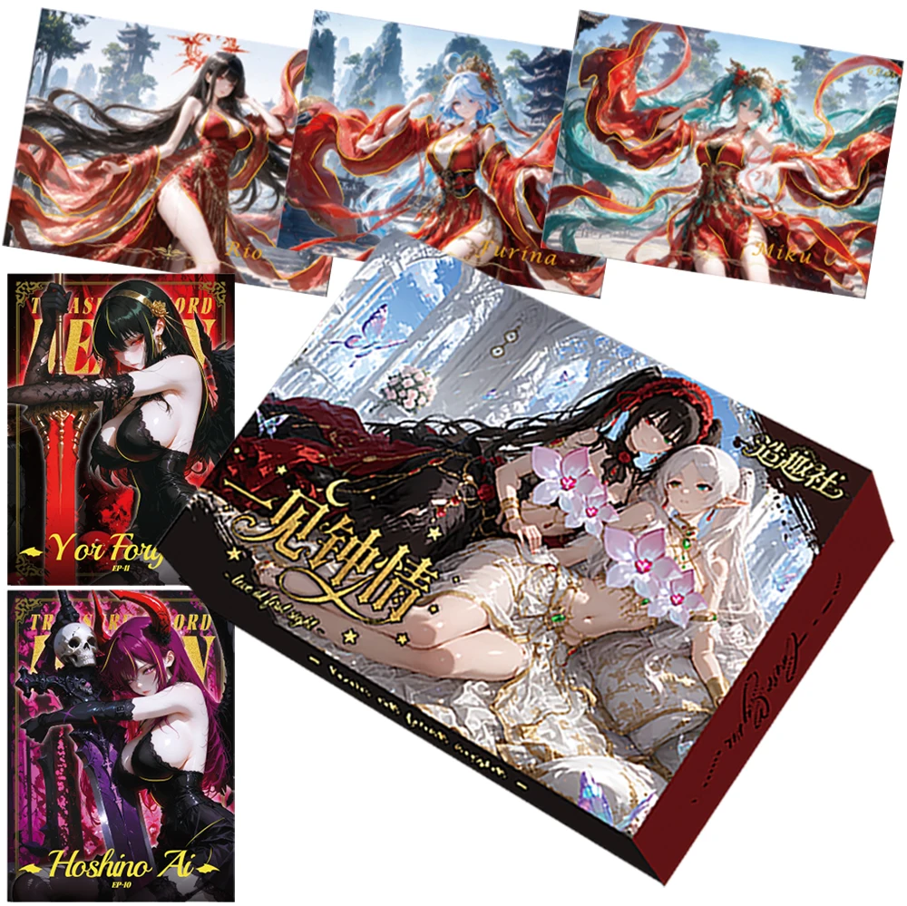 Zaoqu Society Instant Love Limited Collection Card Anime Game IP Fans Like Beautiful Charming Waifu Exquisite Cards Peripheral