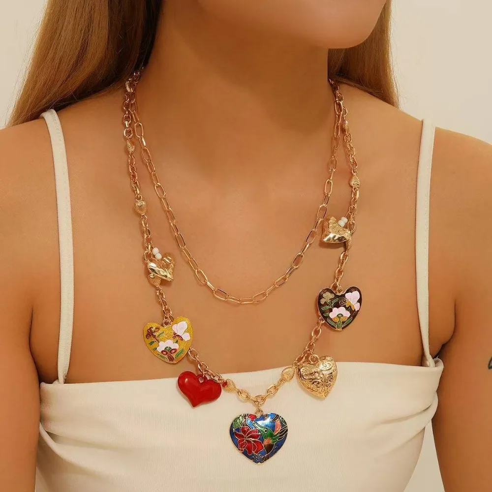 colar-de-esmalte-multicamadas-exclusivo-com-pingente-de-coracao-e-borboleta-em-ouro-esmaltado-estilo-vintage-boemio-personalizado-corrente-de-clavicula-presente